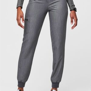 FIGS Graphite High-Waisted Zamora Joggers